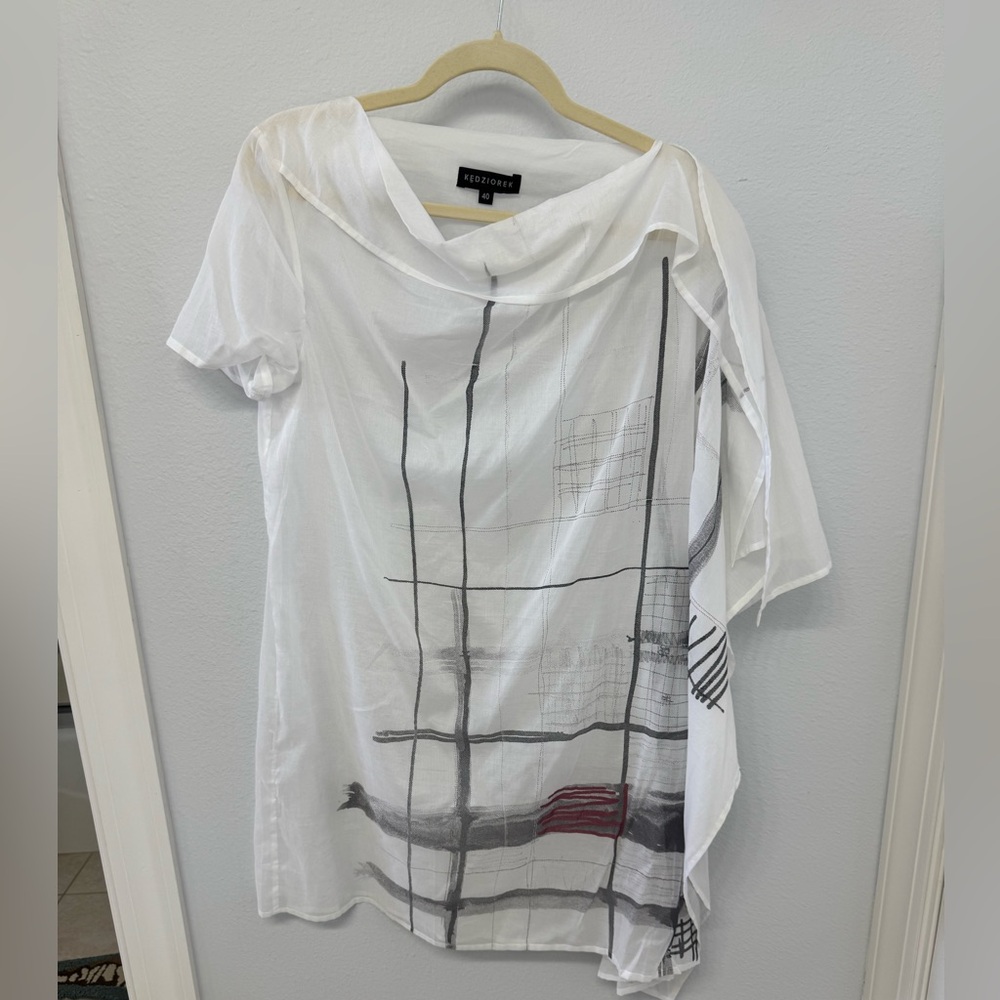 Kedziorek tunic top or dress. NWOT